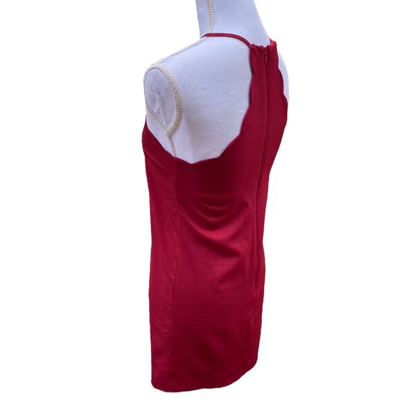 Lulus Endlessly Endearing Wine Red Dress Women's Size Extra Small - Picture 6 of 13